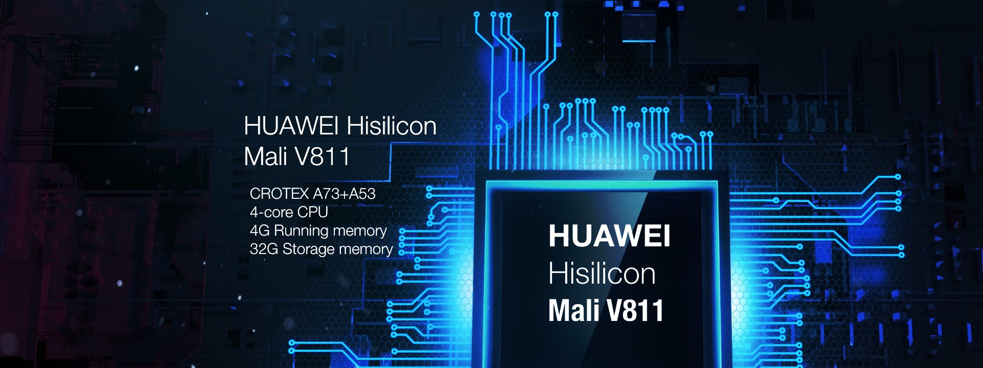 LED wall displays equipped with HUAWEI V811 chip