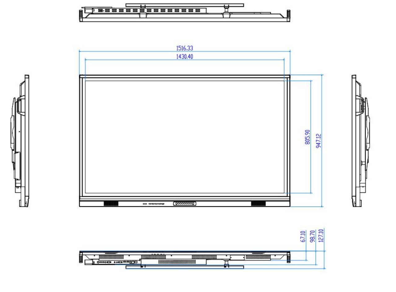 HD Interactive Displays For Productivity