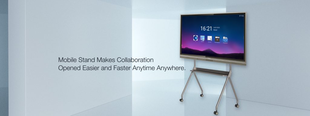 mobile stand makes collaboration
