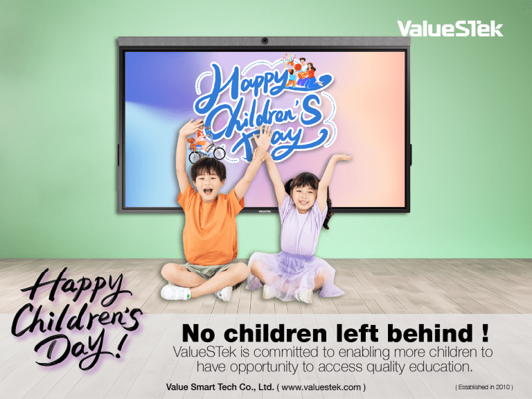 Happy children’s day!