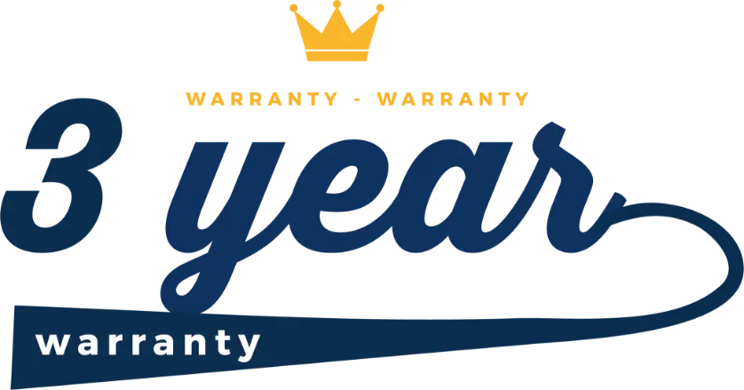 3-year warranty