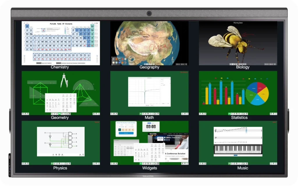 valuehub e series interactive flat panel