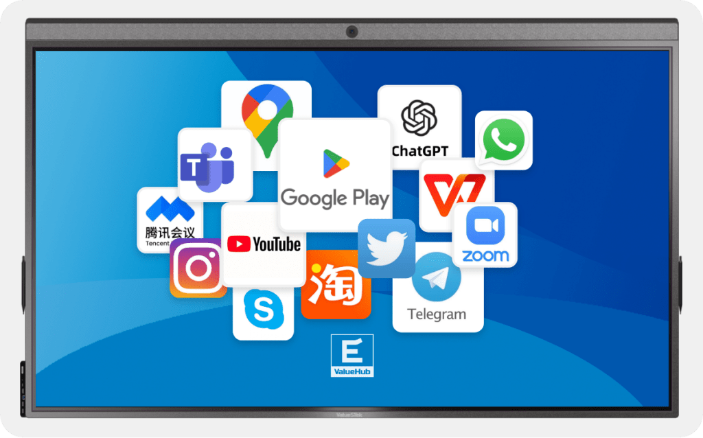 valuehub e series interactive flat panel