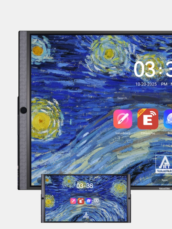 ValueHub ART Series interactive screen